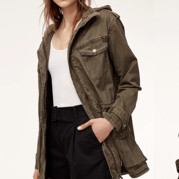 Artizia Azure Skies Trooper jacket olive green small - Picture 13 of 14